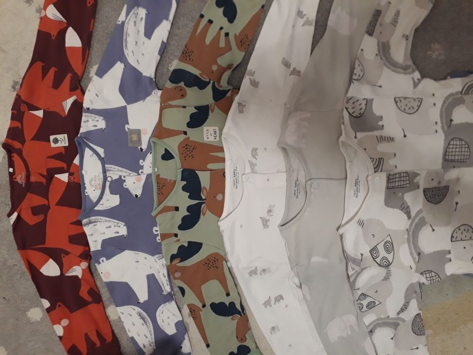 7 броя гащеризончета Next 9-12 мес.