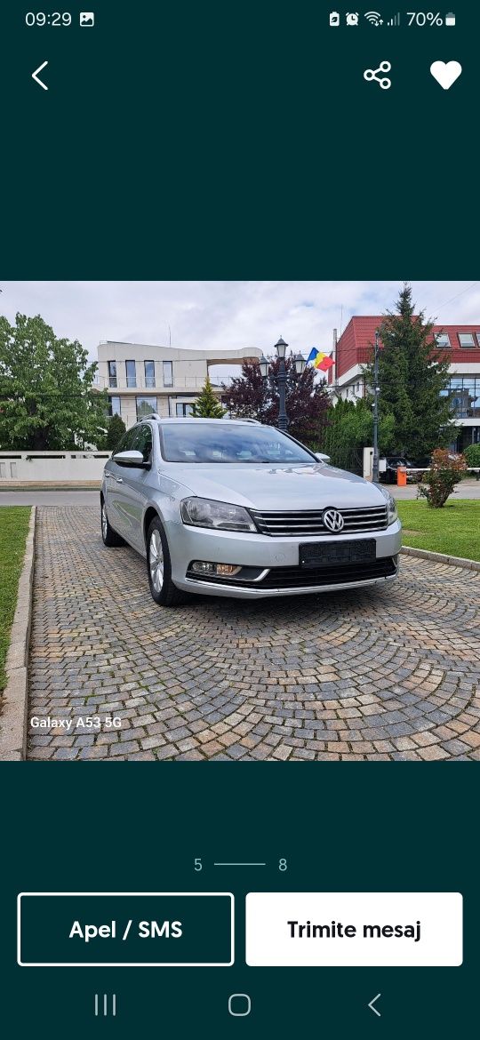 Volkswagen Passat B7

An Fabricatie 2012 E/5