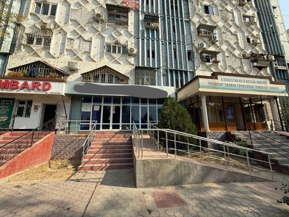 Продаётся Нежилое 75м2 Юнусобод-14 ахмад дониш