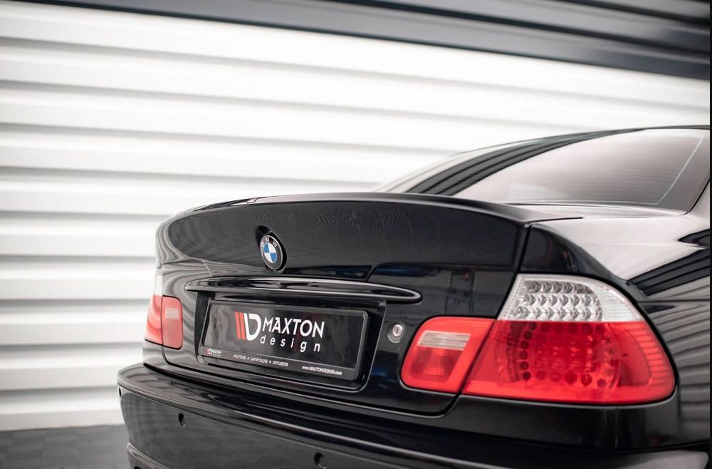 CSL Спойлер за Багажник BMW E46 – Черен Гланц - БМВ ЦСЛ Тунинг
