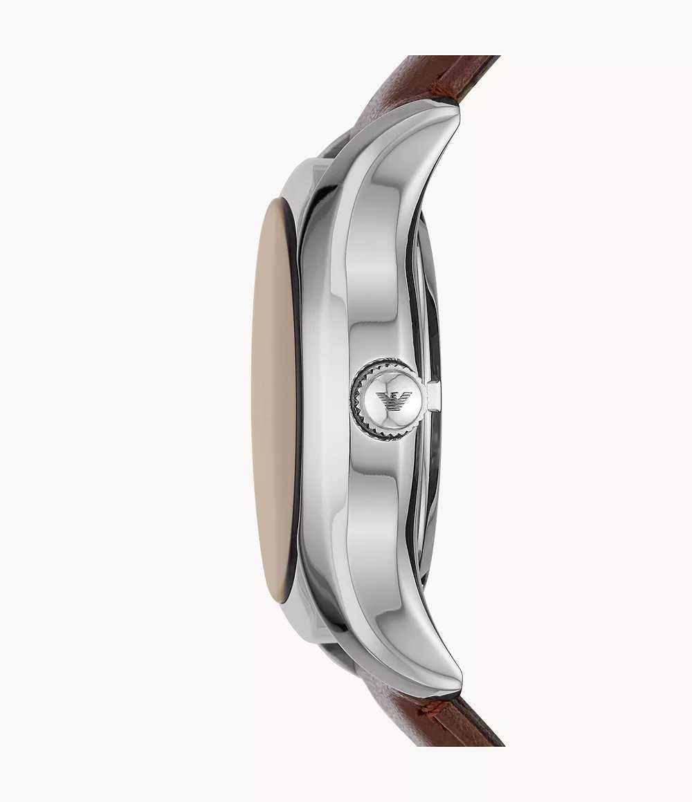 НОВ ЧАСОВНИК Armani Men's Automatic Stainless Steel Watch AR60017