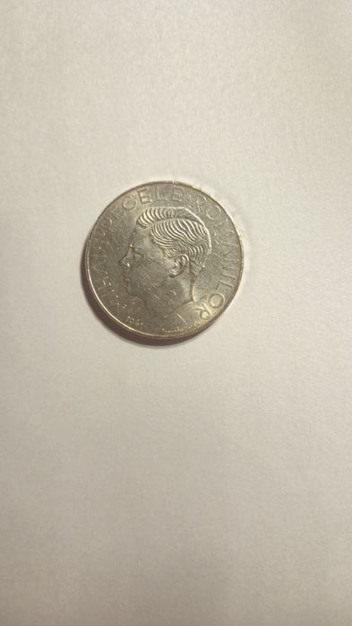 Moneda 500 lei Mihai I 1941 argint