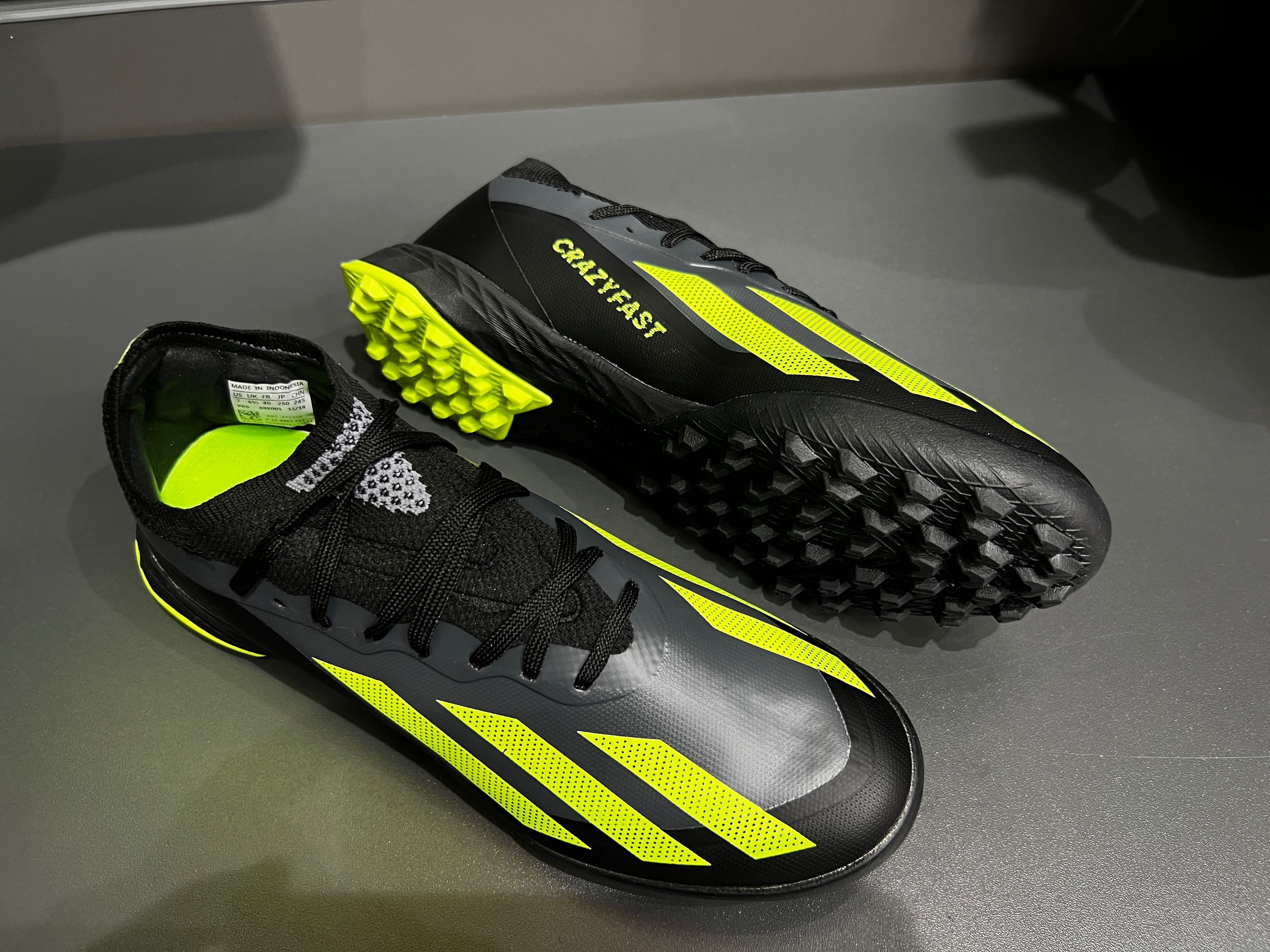 Adidas X Crazyfast LEAGUE TF футбольные сороконожки 40-44