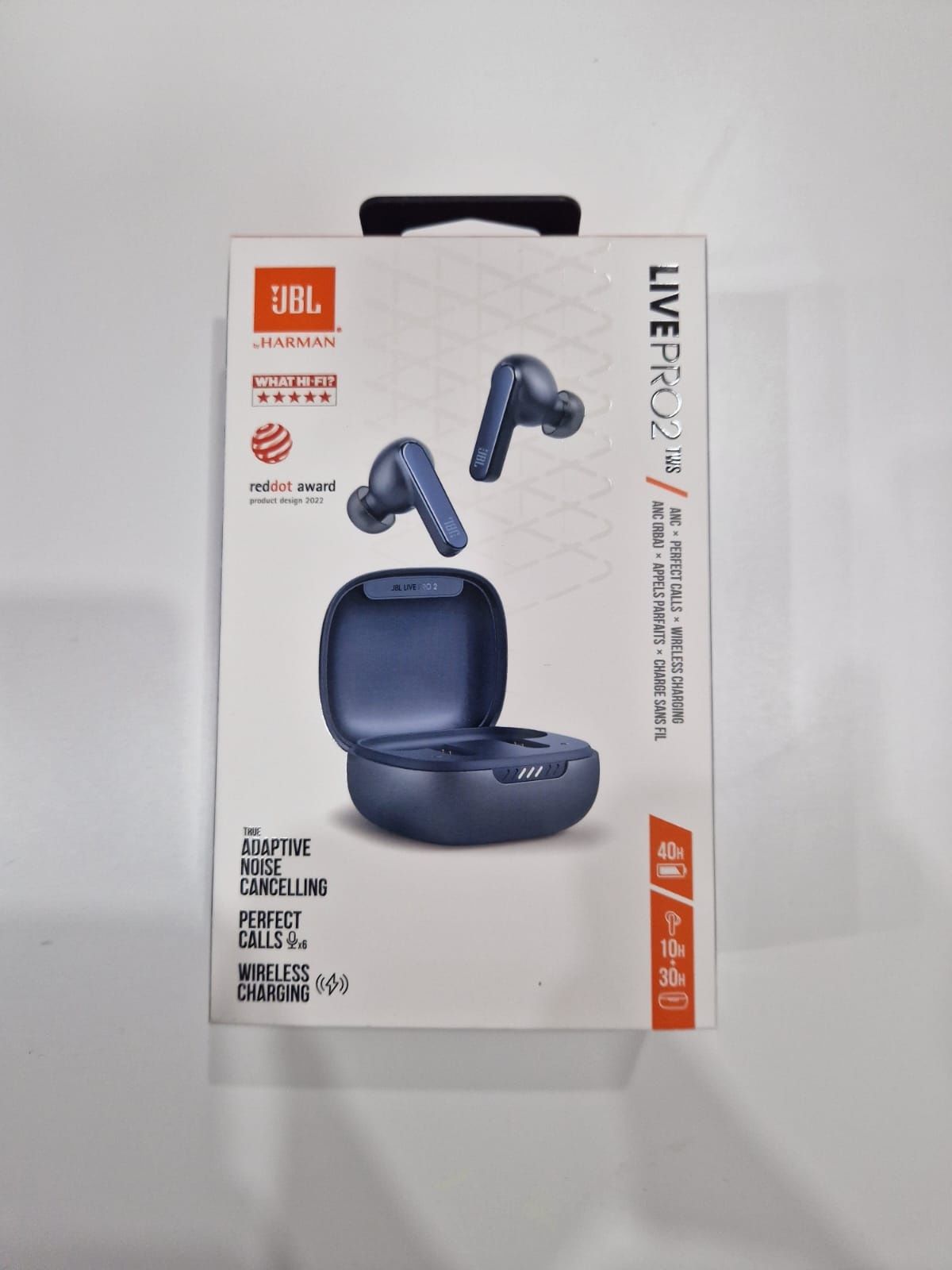 Casti audio in-ear JBL Live Pro 2 TWS, True Wireless, NC, 6 microfoane