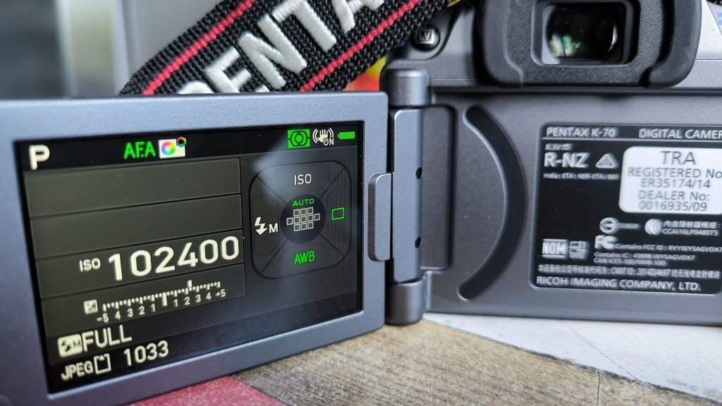 DSLR камера/фотоапарат Pentax K 70
