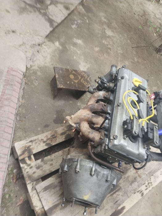 Газель матор  405 плита новый колца  поршень новый фередо корзина новы