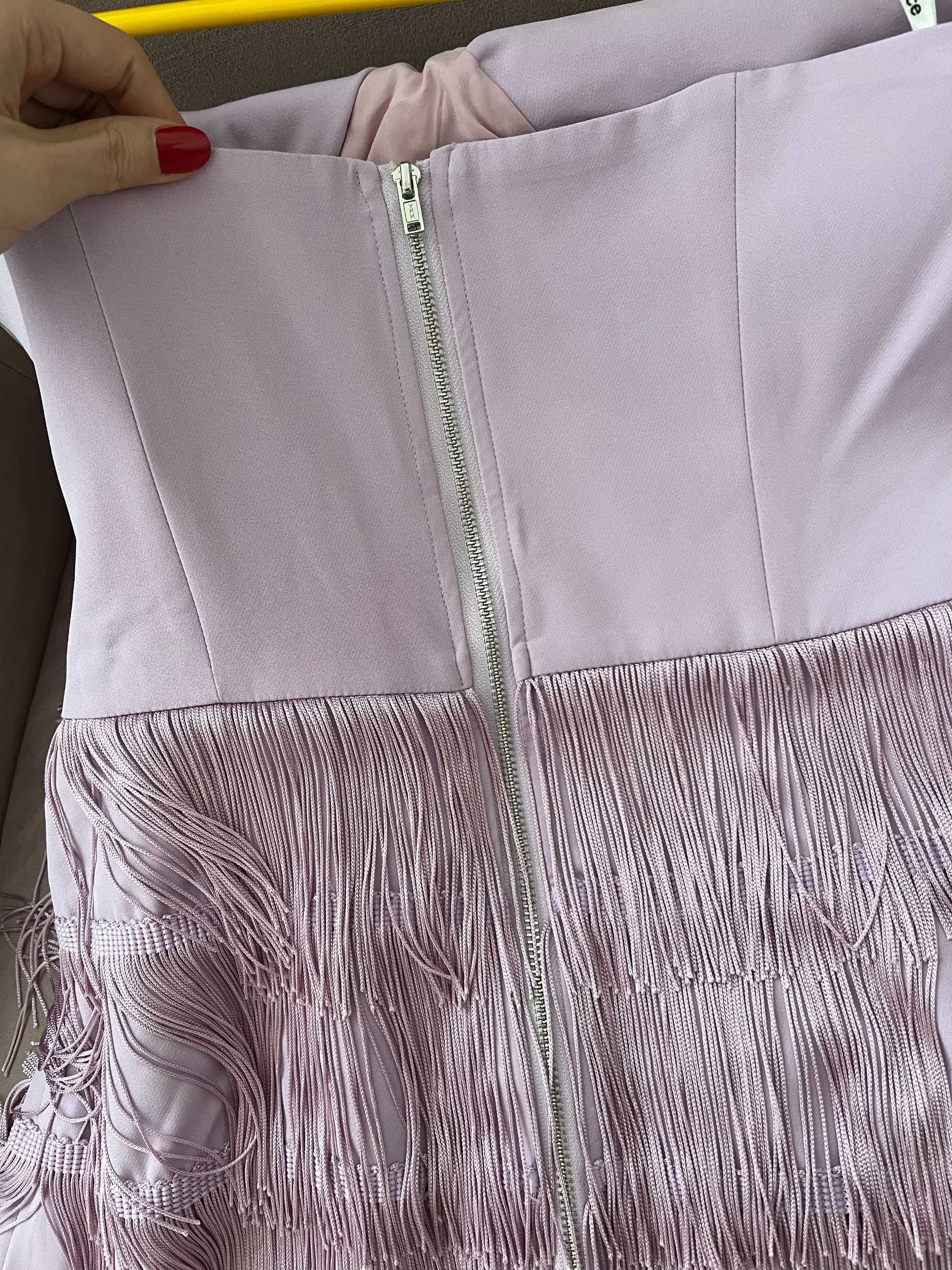 Rochie Noua de Ocazie/Seara/Eveniment culoare Lila Mov, marime 36-38