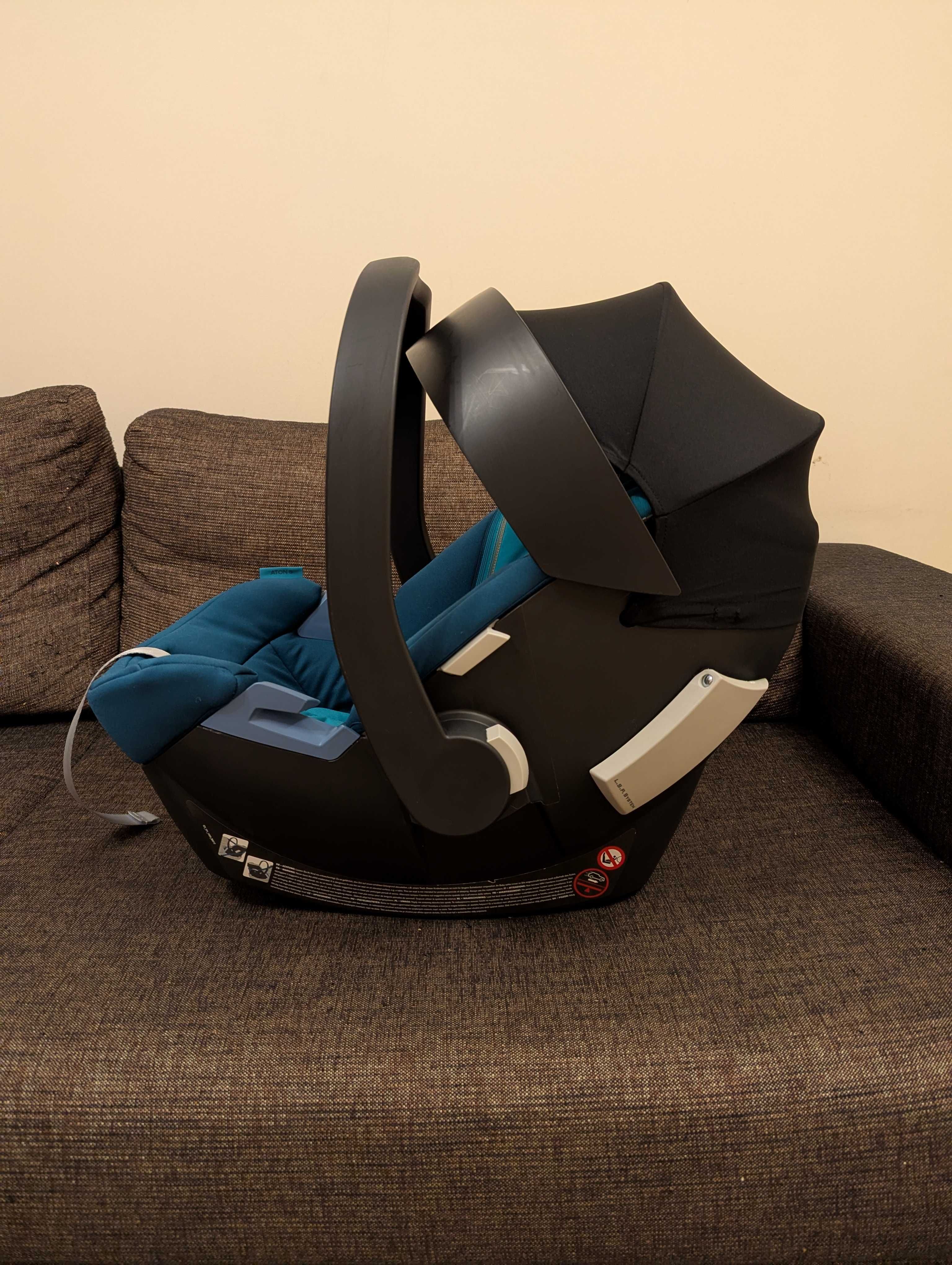 Cybex Aton 5 столче за кола | 0-13 кг | Гаранция | Легнала позиция