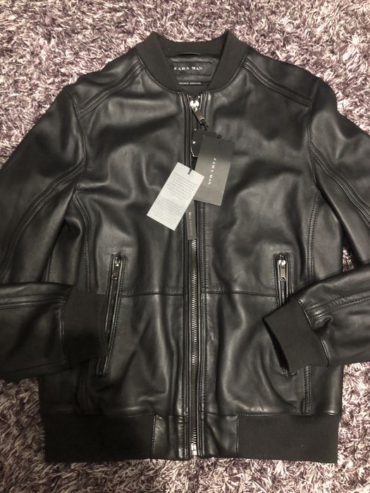 Geaca piele Zara man