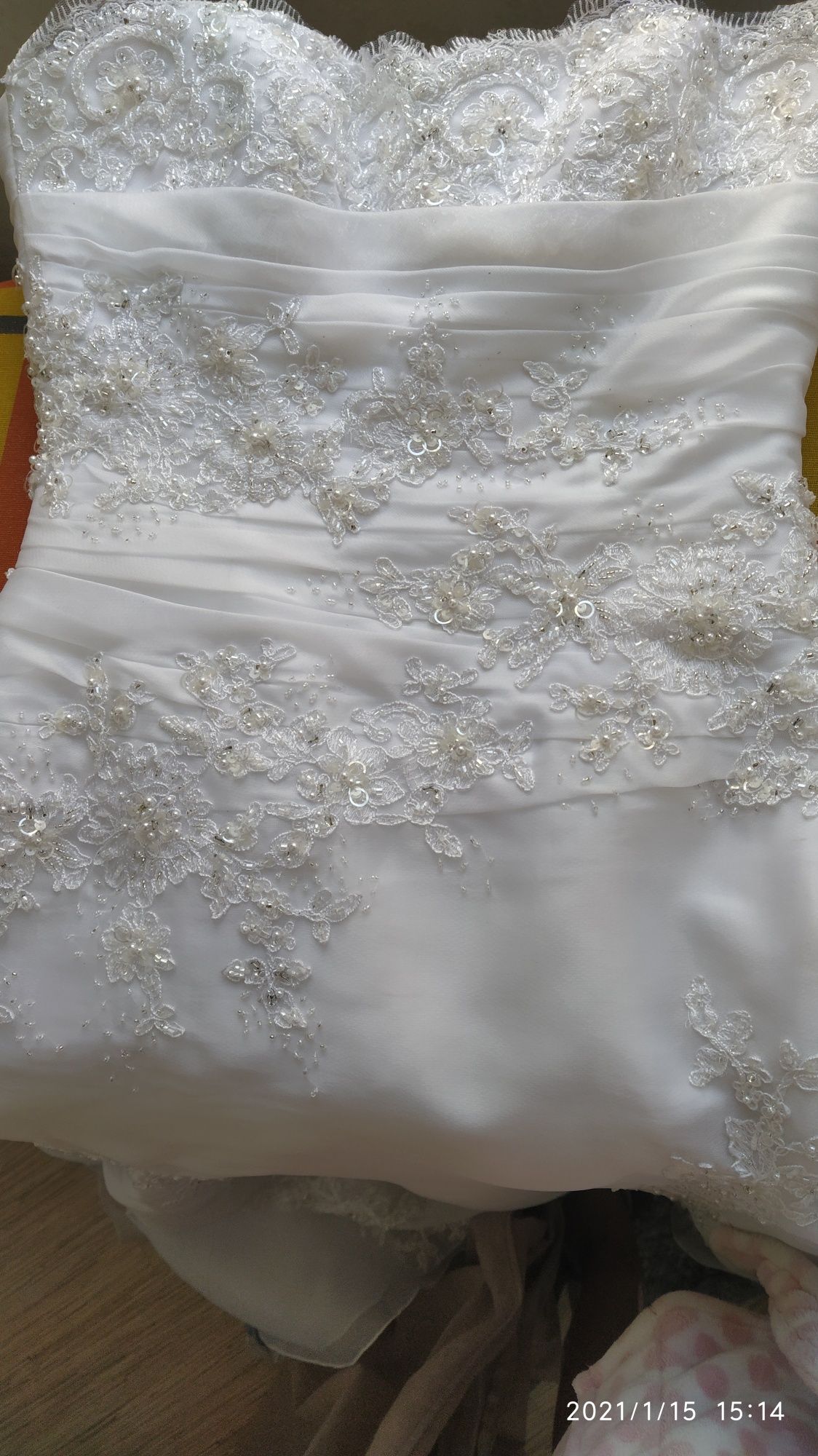 Брендовое свадебное платье Pronovias