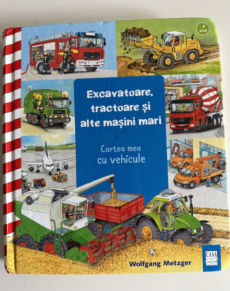 Carte cu vehicule, editura Casa