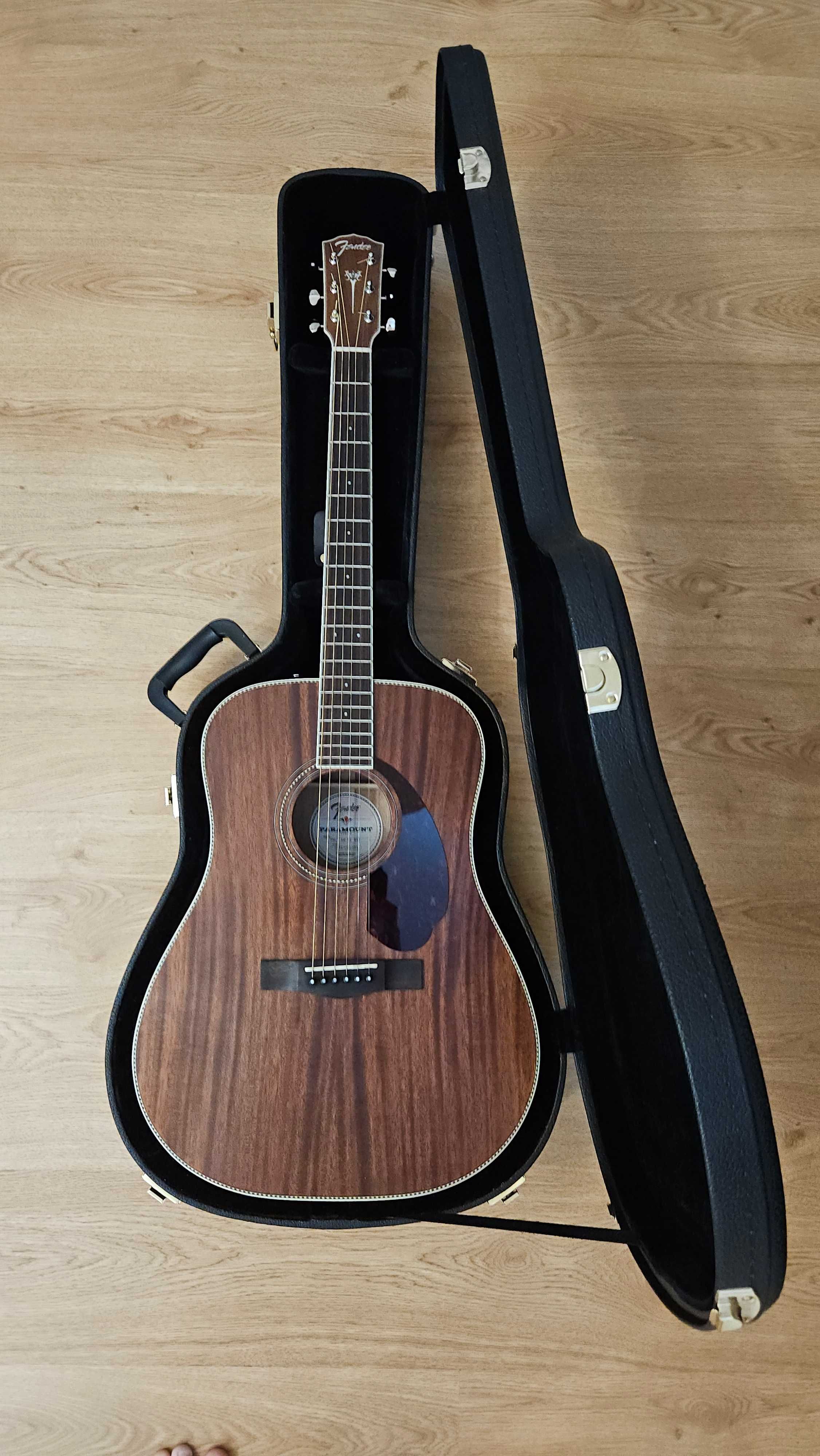 Vand chitara acustica all solid Fender PM 1 all mahogany, all solid