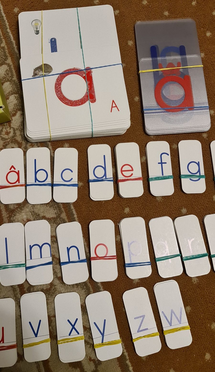 Montessori - Descopar literele de tipar
