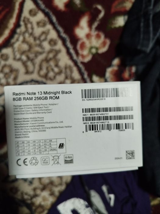 Redmi not 13 sotiladi