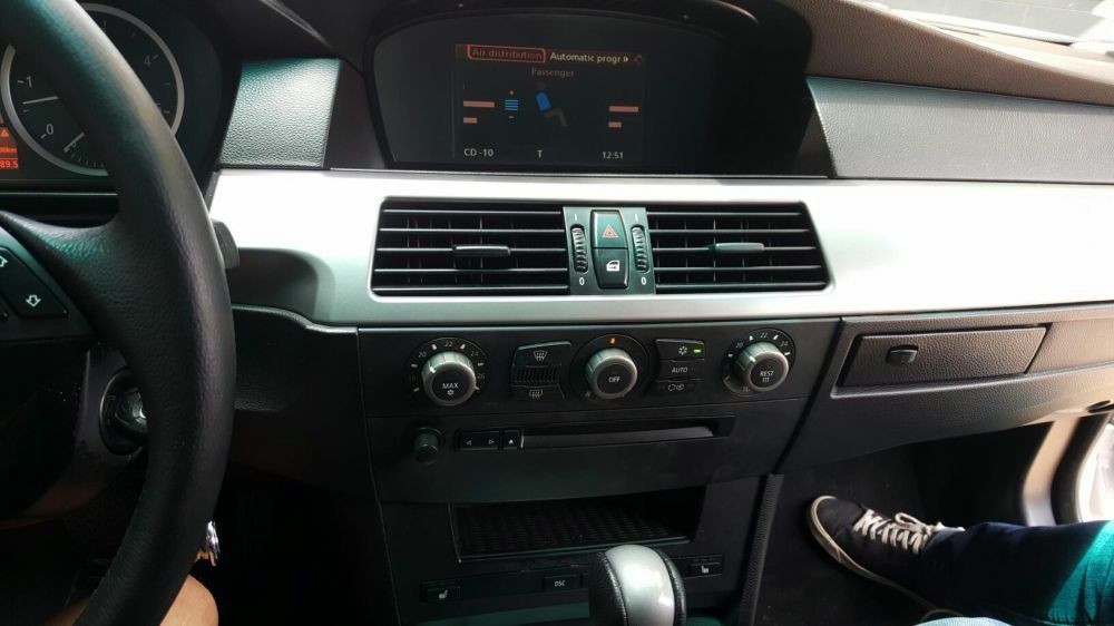 Модул управление панел за климатик BMW E60 E61 БМВ Е60 Е61 двузонов
