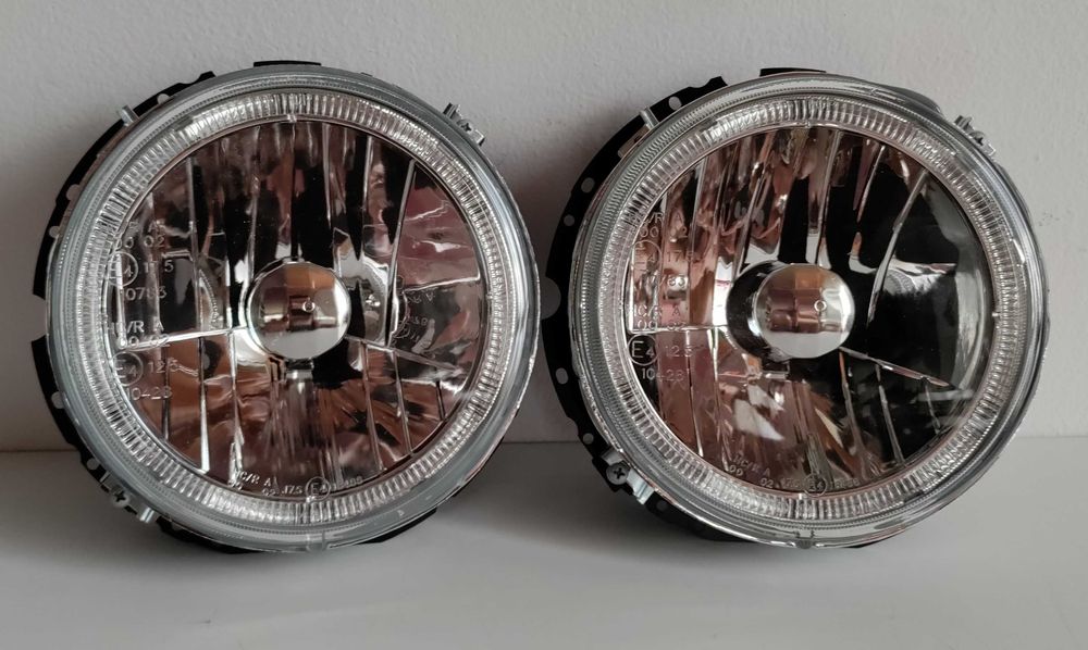 Фарове за Голф 1 ЛЕД angle eyes LED Ейнджъл VW Golf Mk1 Caddy Нови