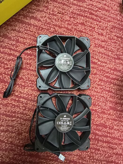 Vand 4 coolere/fanuri 120 mm corsair,skythe,silentium