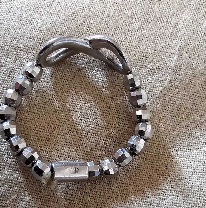 Сребърни обеци 925 , сребърен пръстен за всички размер с ластик