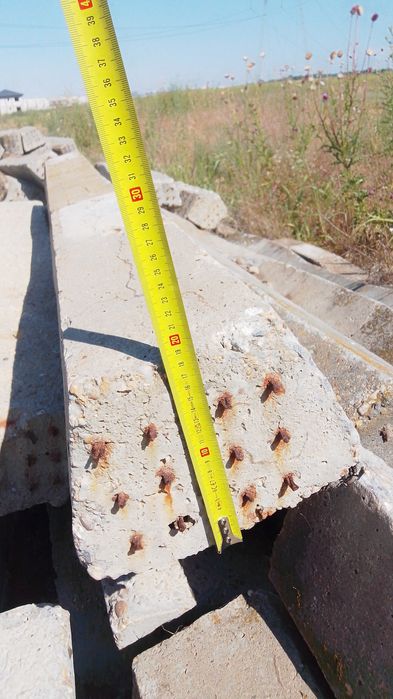 Traverse Beton tip cale ferată 250x27x16cm