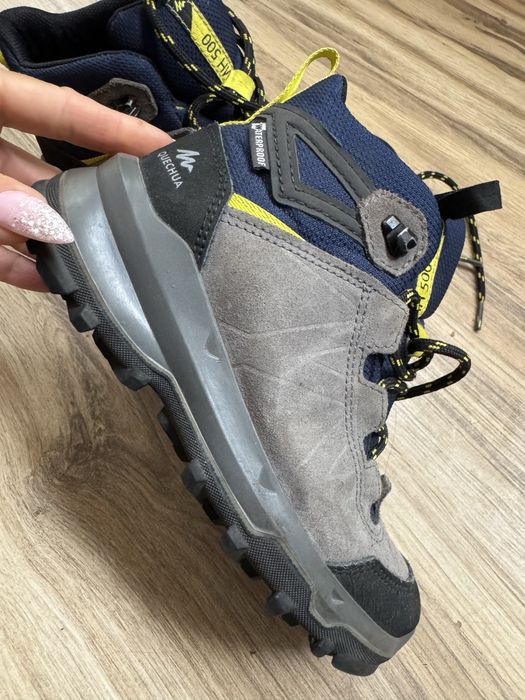 Оригинални детски кожени боти QUECHUA! 32 н