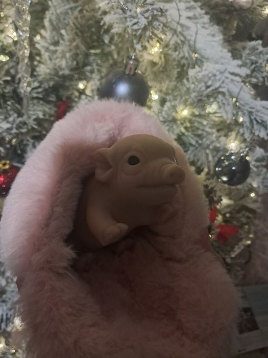 Силиконовая свинка реборн