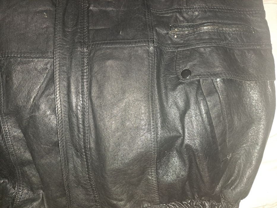 Кожено яке естествена кожа.