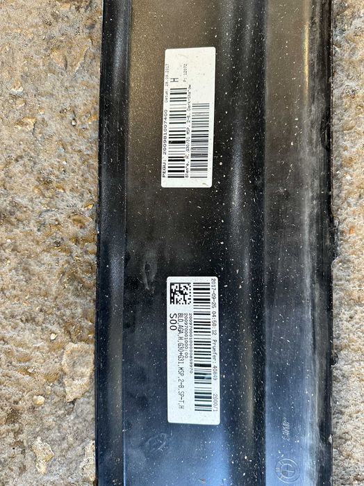 Оригинален дифузьор добавка задна М спорт М пакет броня BMW 5 G30