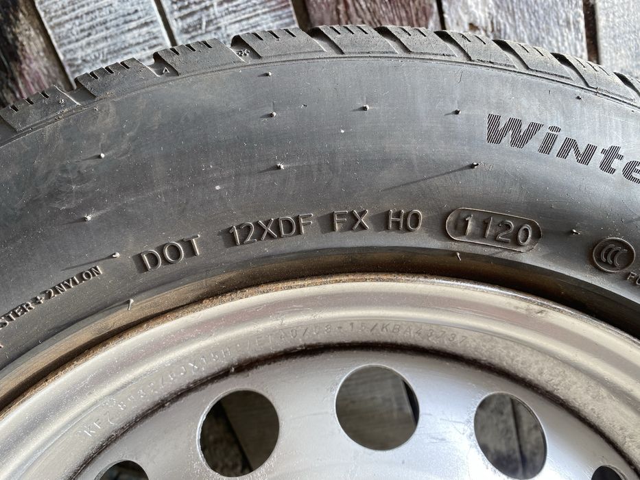 Зимни 185/65/15 Гуми+джанти 4бр.