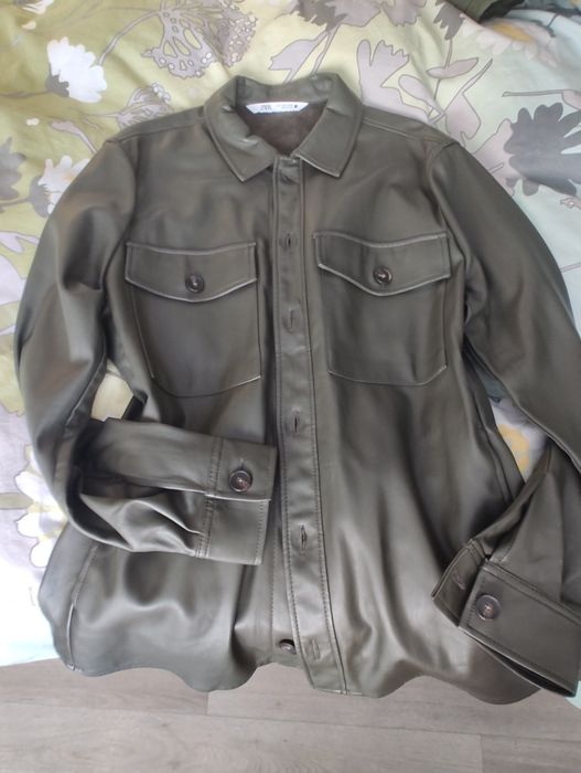 Кожена риза. Zara