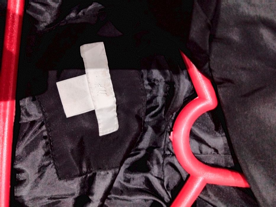 Geaca dama scurta,neagra h&m