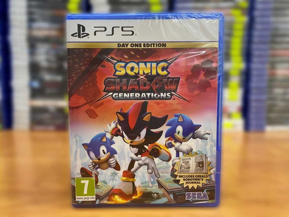Новый*** Sonic X Shadow Generations Day One Edition PS5/ Соник Пс5