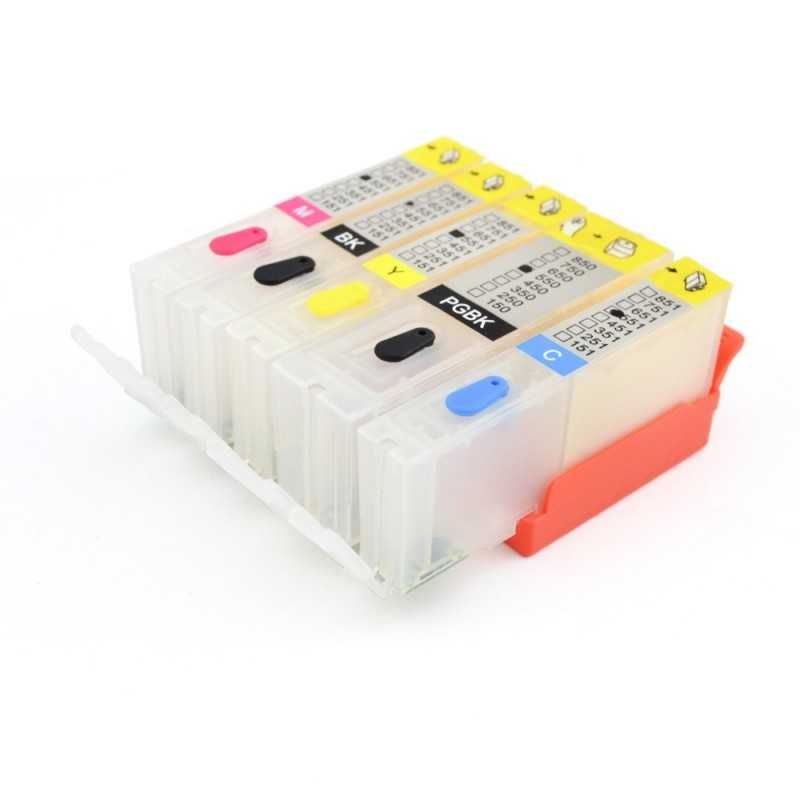 Cartuse reincarcabile pentru canon PGI-550 CLI-551