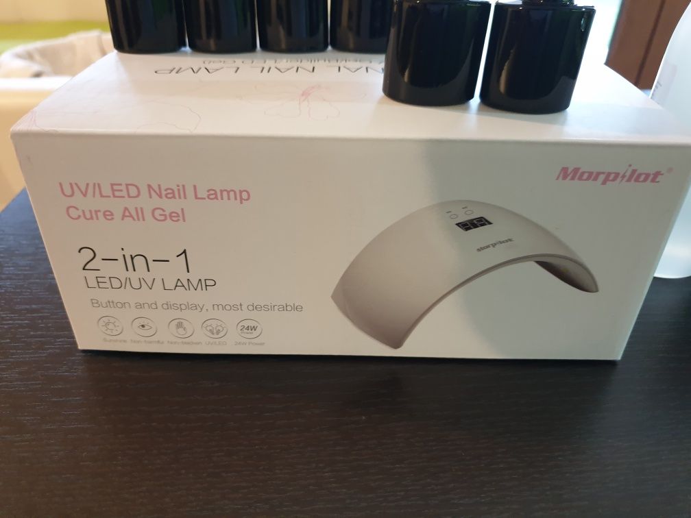 Lampa UV/LED  profesionala  pentru unghii semipreparate