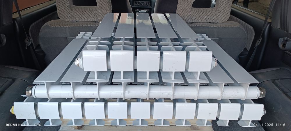 Батарей алюминевые.