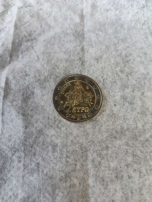 Рядка монета 2 евро