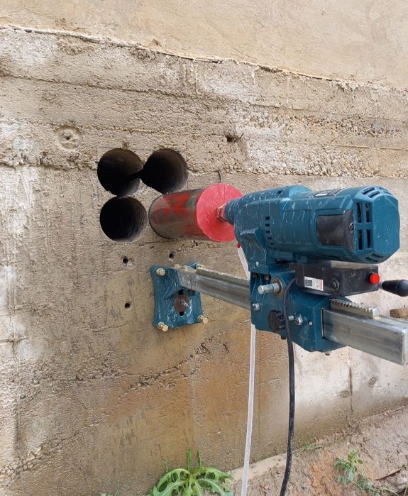 АЛМАЗНОЕ Бурение Отверстий Перфоратор Бур Резка Сверло Демонтаж Лазер