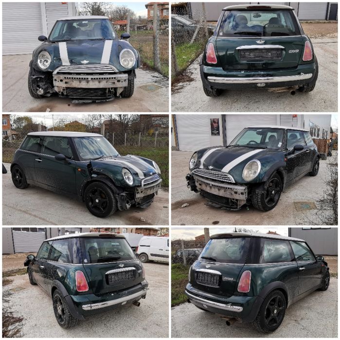 Mini Cooper R50 и Cooper S R53 на части