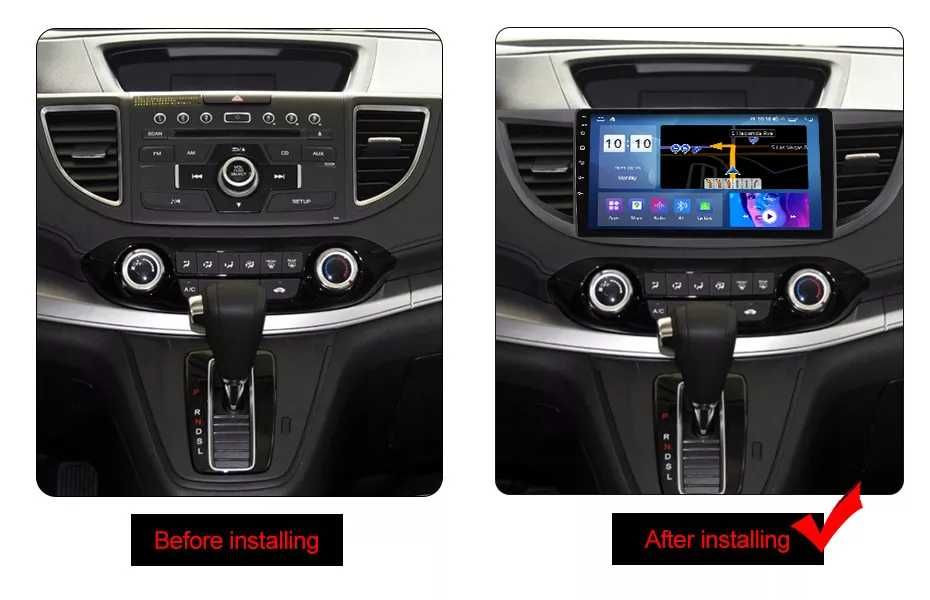 NAVIGATIE Android 13 Honda CRV 2012-2018 1/8 Gb Waze CarPlay  + CAMERA