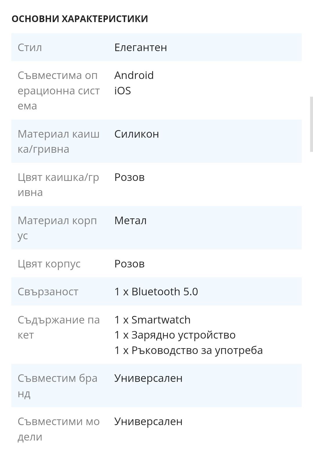 Смарт часовник iHunt използван, в добро състояние.