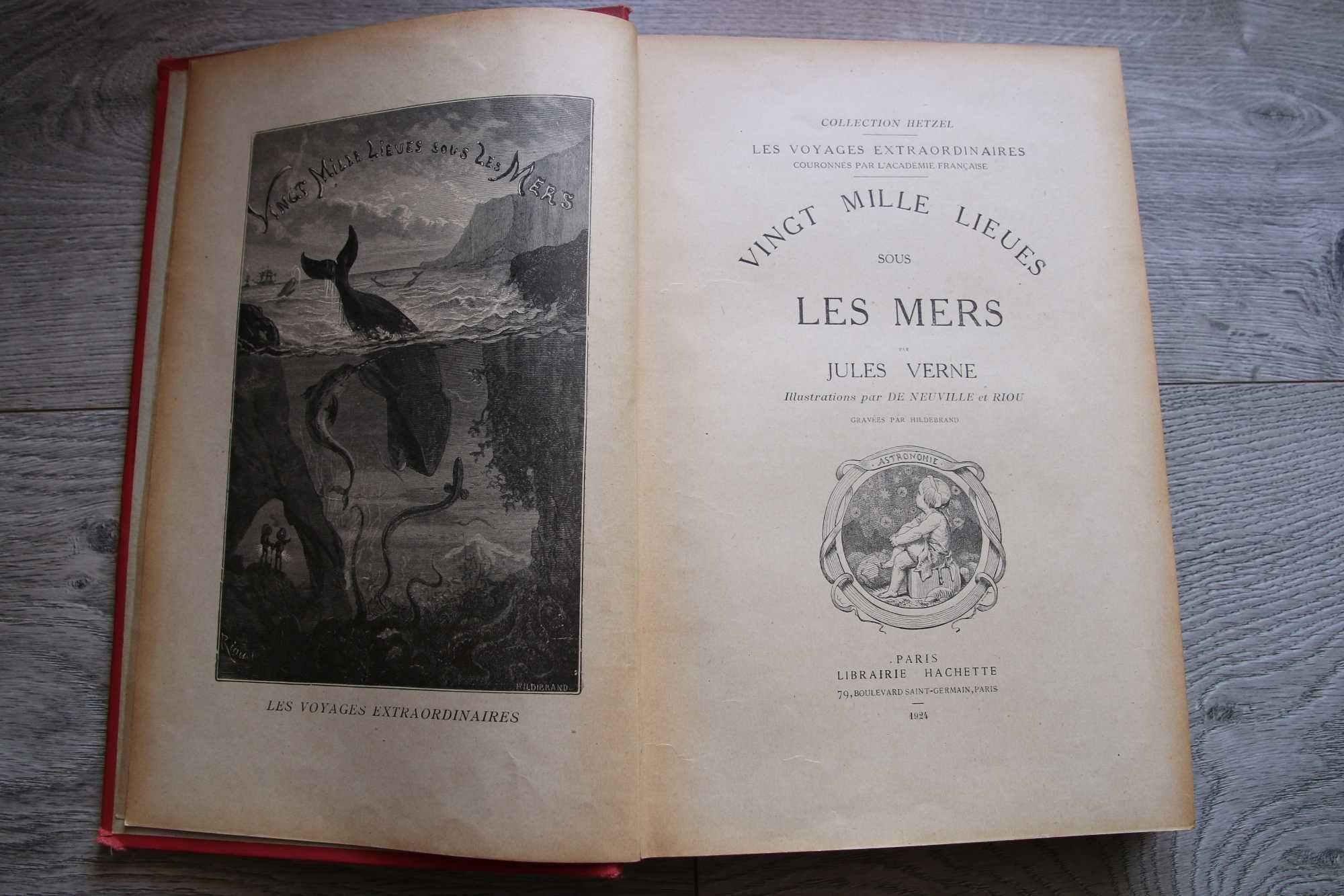 Jules Verne – Vingt milles lieues sous les mers, Hachette, 1924