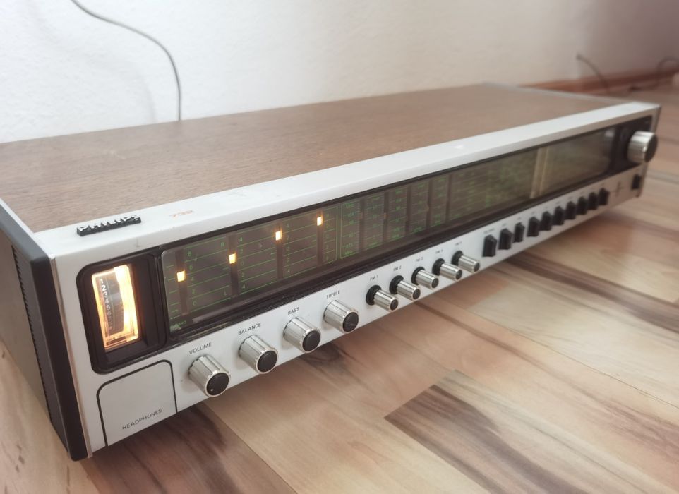 Radio receiver Philips 22RH732 retro vintage de colecție anii 70