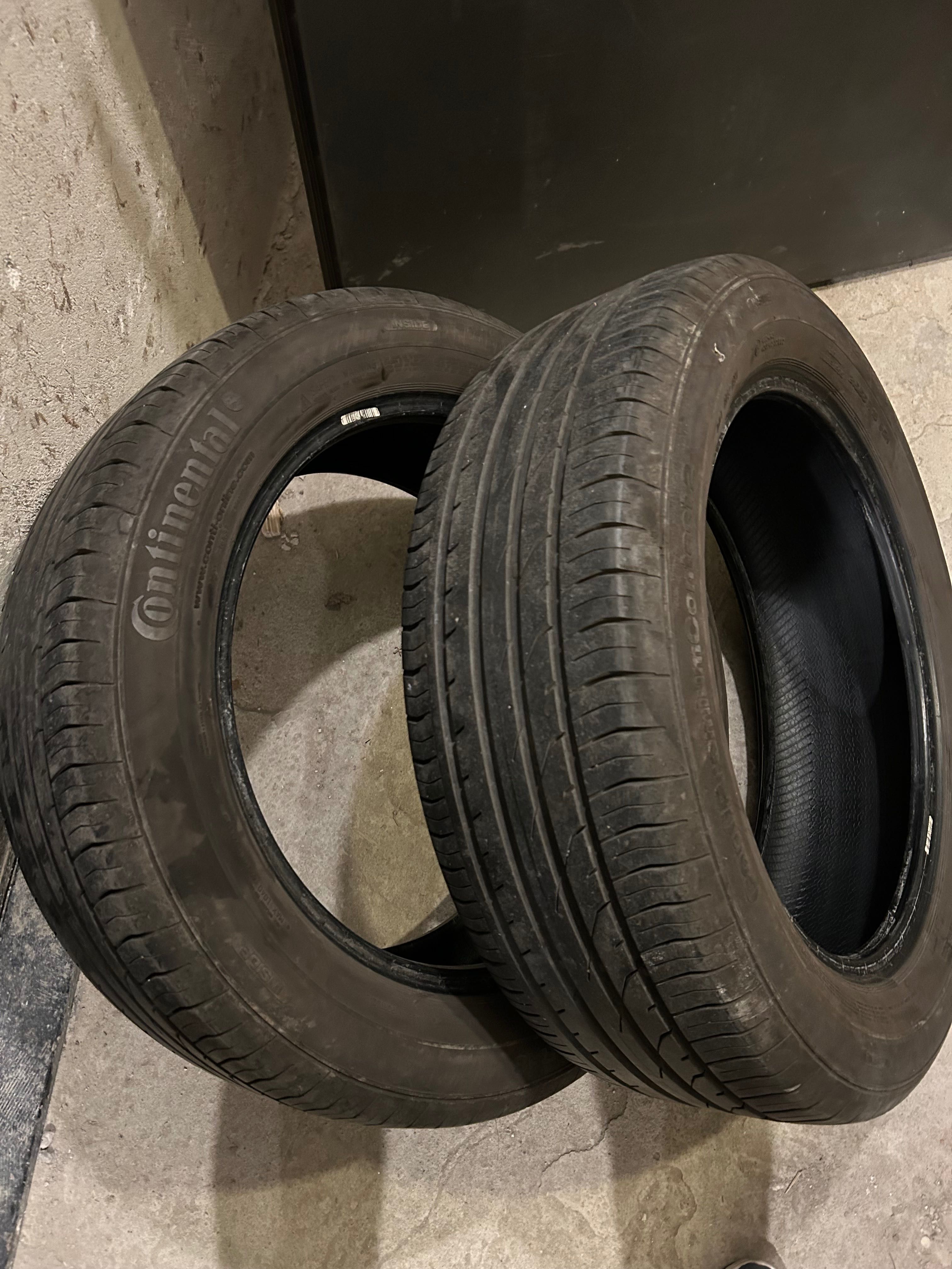 CONTINENTAL ContiPremiumContact 2 215/55/R18 - 2 броя