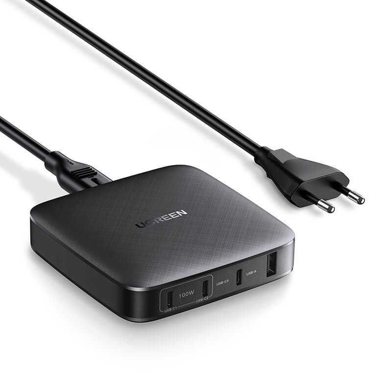 Зарядно устройство ugreen | GAN charger, 100W, USB-C