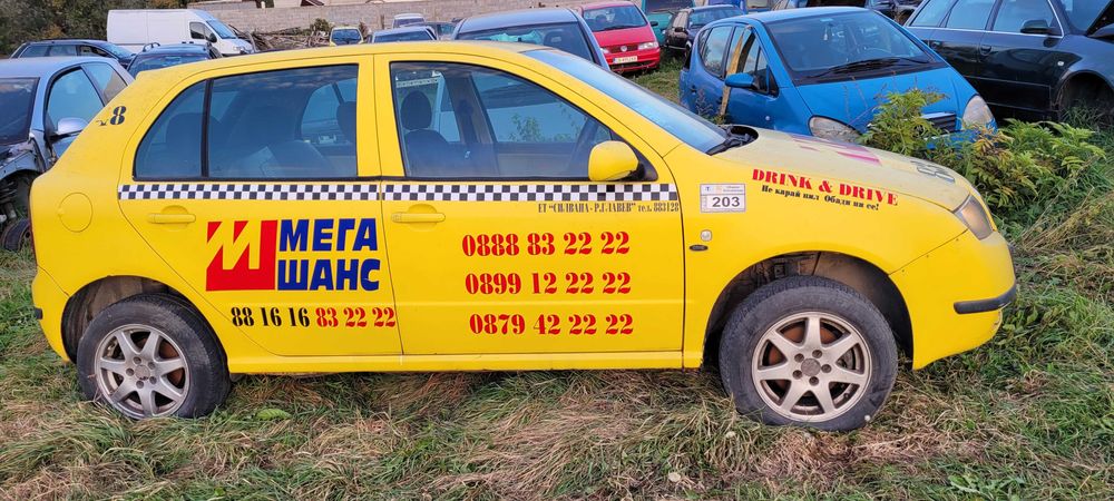 Шкода Фабия на части 1.6