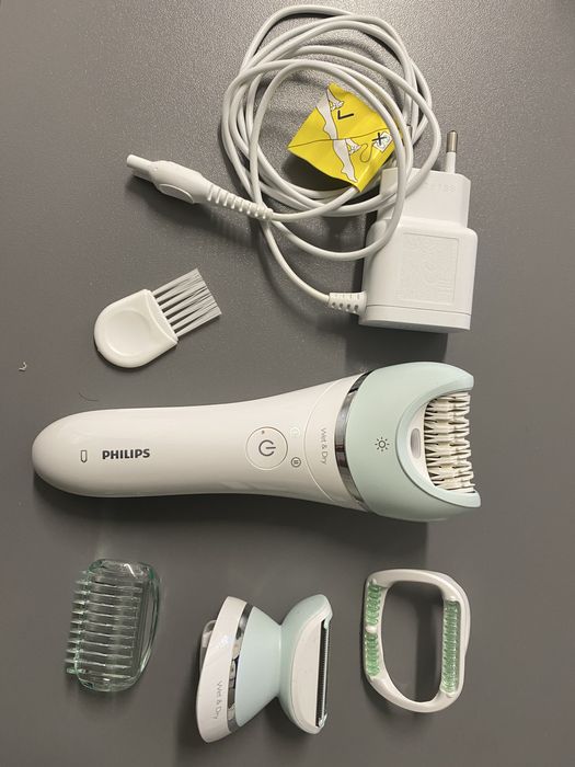 Епилатор сухо и мокро, като НОВ! Philips Satinelle Advanced