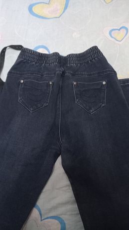 Классные тёплые джинсы для беременных