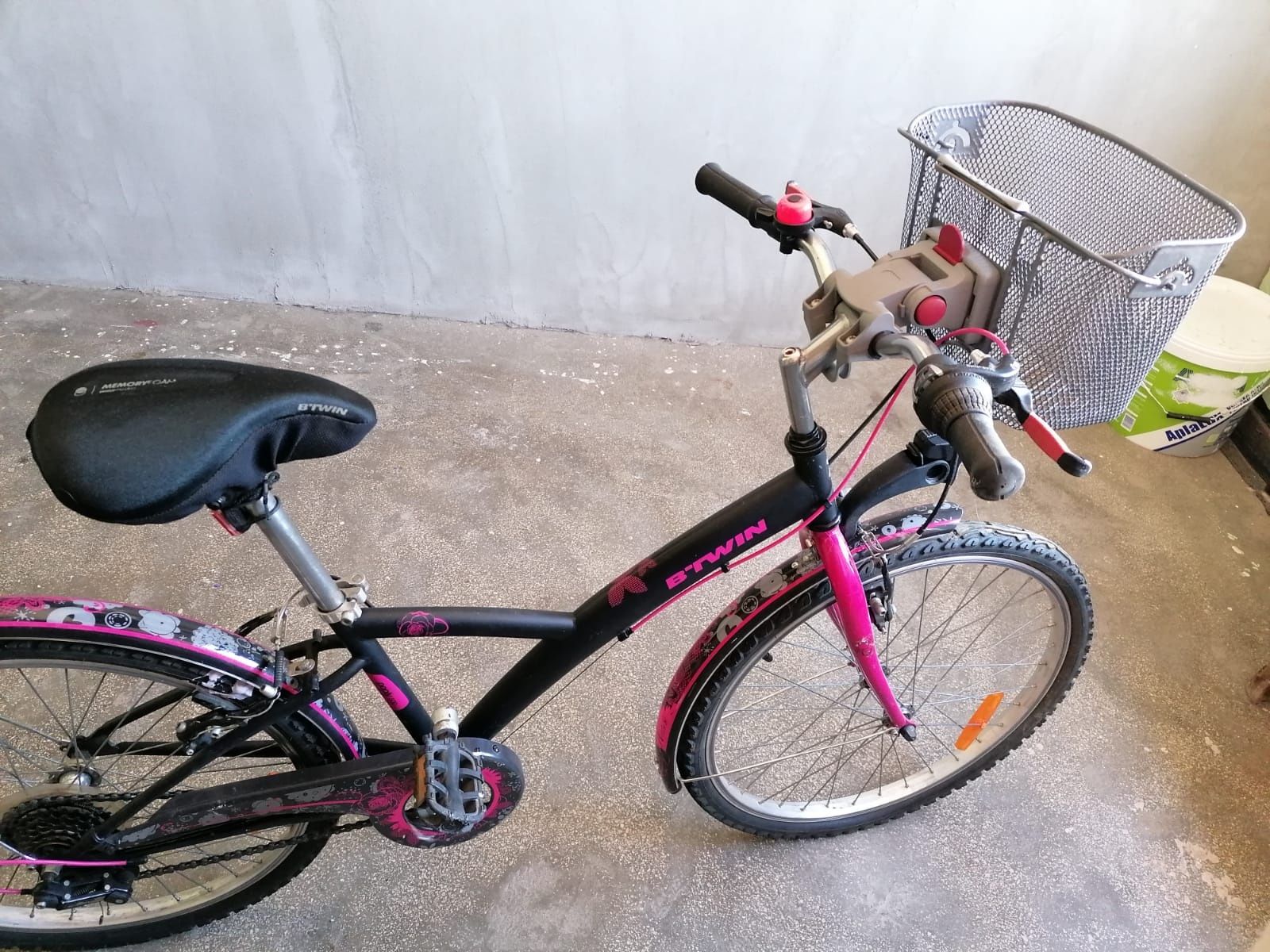 Bicicleta BTWIN fete roz 24'
