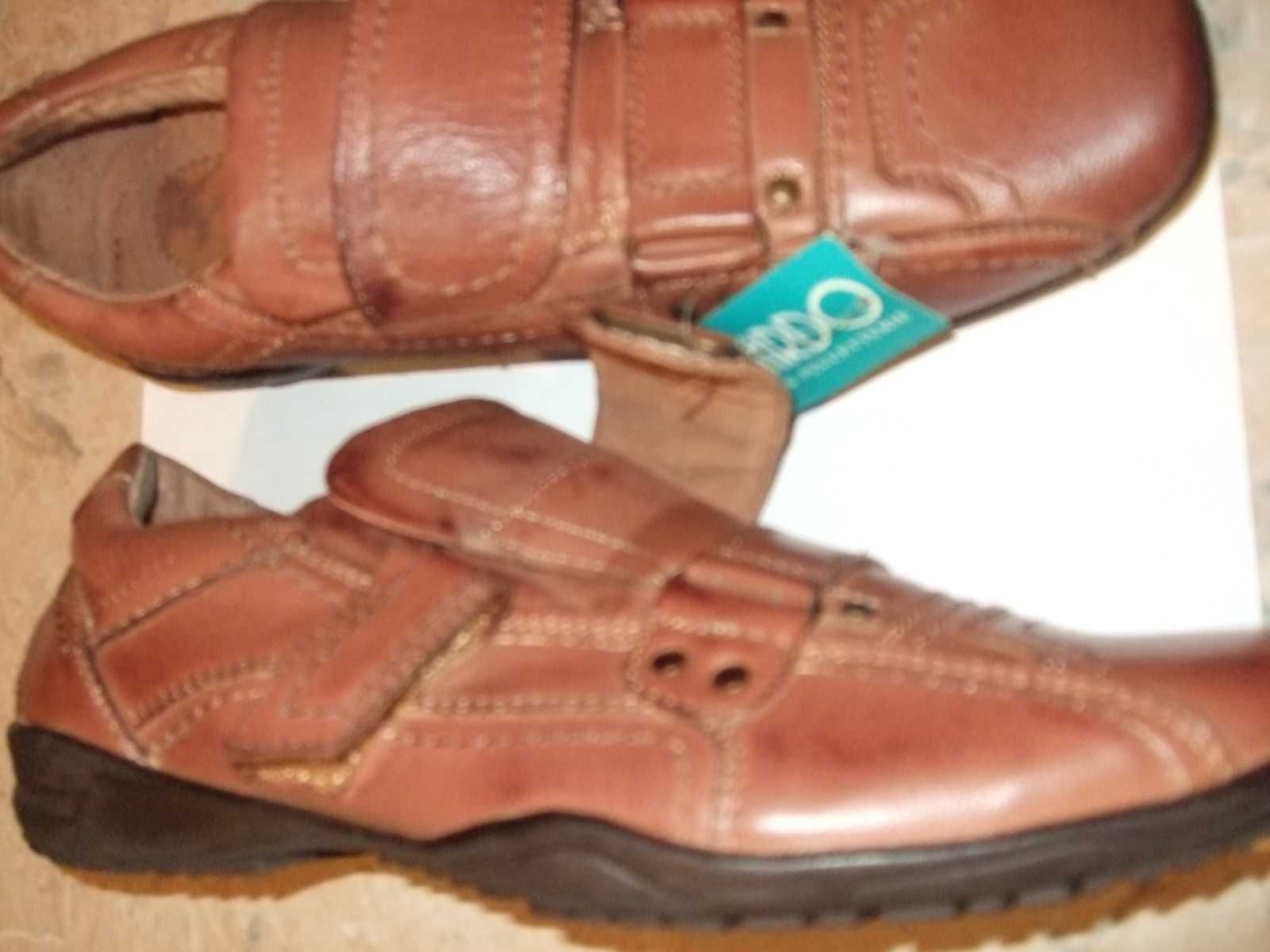 Pantofi Leonardo din piele