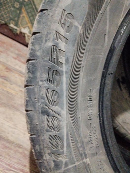 Продам летнюю резину р15 недорого