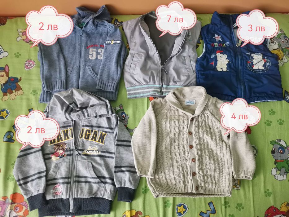 Дрешки за момче 80-86 размер